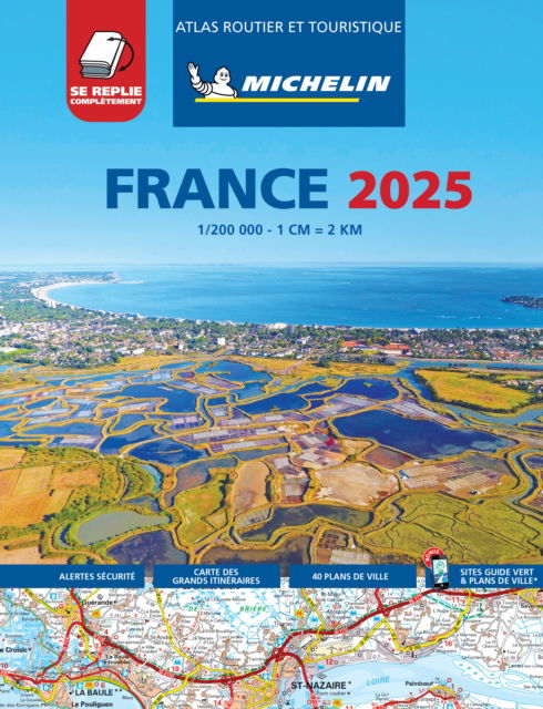 Cover for Michelin · France 2025 - Tourist &amp; Motoring Atlas Multi-flex (Pocketbok) (2024)