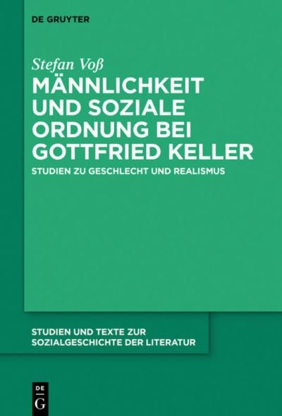 Cover for Voß · Männlichkeit und soziale Ordnung be (Buch) (2019)