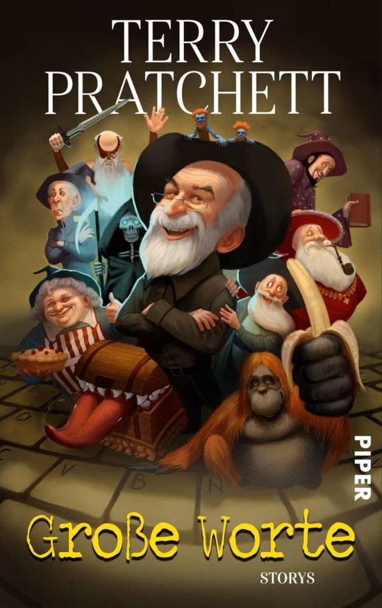 Cover for Pratchett · Große Worte (Book)