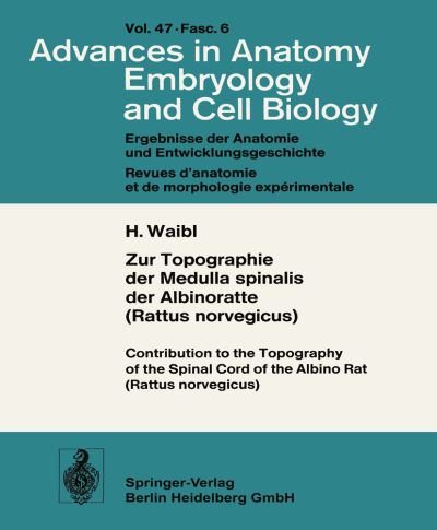 Cover for V Fitze-Gschwind · Zur Entwicklung Der Chorioallantoismembran Des Huhnchens - Advances in Anatomy, Embryology and Cell Biology (Paperback Bog) [1973 edition] (1973)