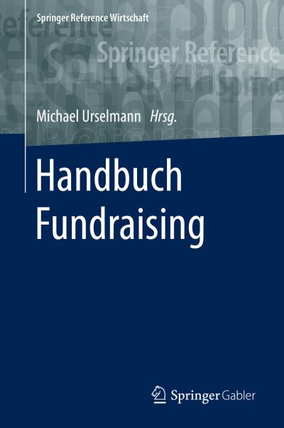 Cover for Michael Urselmann · Handbuch Fundraising (Hardcover Book) (2016)