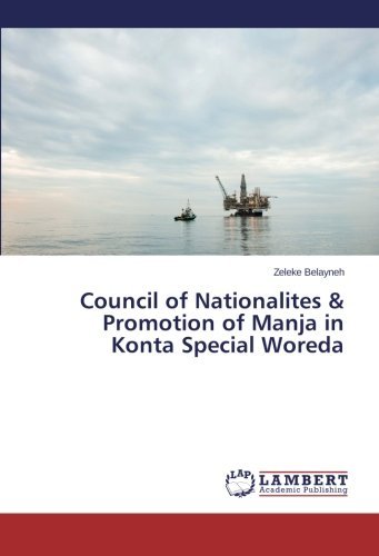 Cover for Zeleke Belayneh · Council of Nationalites &amp; Promotion of Manja in Konta Special Woreda (Paperback Book) (2014)