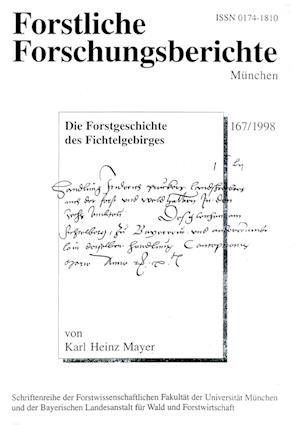 Cover for Karl-Heinz Mayer · Die Forstgeschichte des Fichtelgebirges (Paperback Book) (1999)