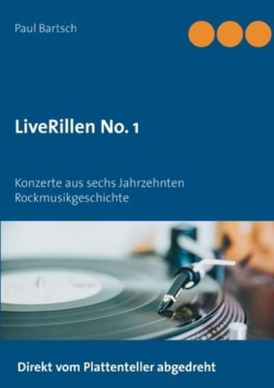 Cover for Paul Bartsch · LiveRillen No. 1 (Paperback Book) (2021)