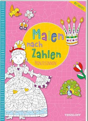 Malen nach Zahlen. Prinzessinnen - Sandra Schmidt - Books - Tessloff Verlag Ragnar Tessloff GmbH & C - 9783788645991 - June 26, 2023