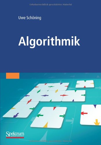 Cover for Uwe Schoning · Algorithmik (Paperback Book) [German, 2001 edition] (2011)