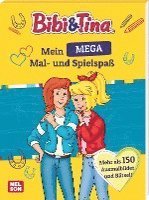 Cover for Nelson Verlag · Bibi und Tina: Mein MEGA Mal- und Spielspaß (Taschenbuch) (2022)