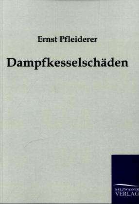 Cover for Pfleiderer · Dampfkesselschäden (Book)
