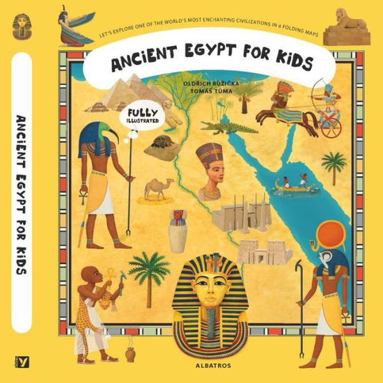 Cover for Oldrich Ruzicka · Ancient Egypt for Kids - Unfolding the Past (Inbunden Bok) (2023)