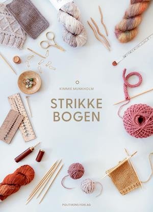 Cover for Kimmie Munkholm · Strikkebogen (Innbunden bok) [1. utgave] (2023)