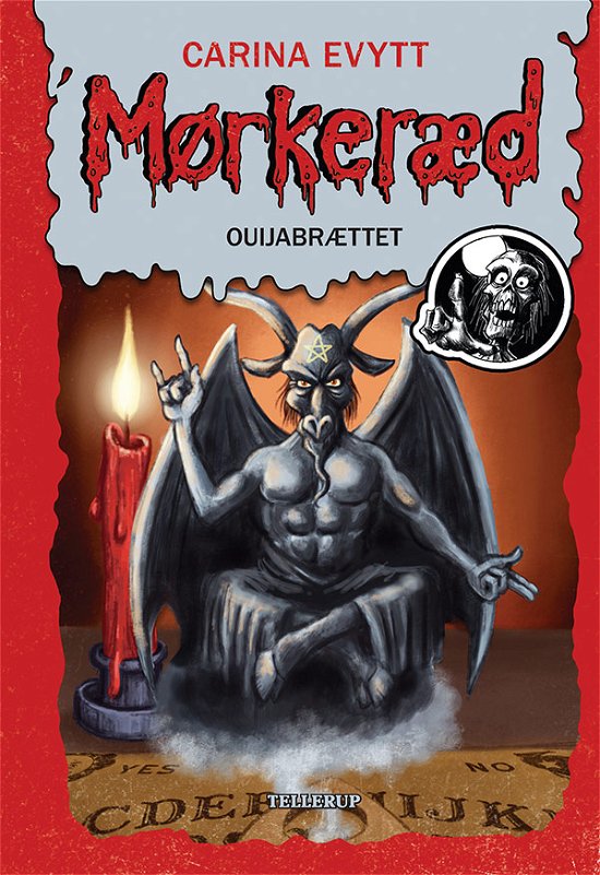 Cover for Carina Evytt · Mørkeræd, 4: Mørkeræd #4: Ouijabrættet (Hardcover Book) [1º edição] (2021)