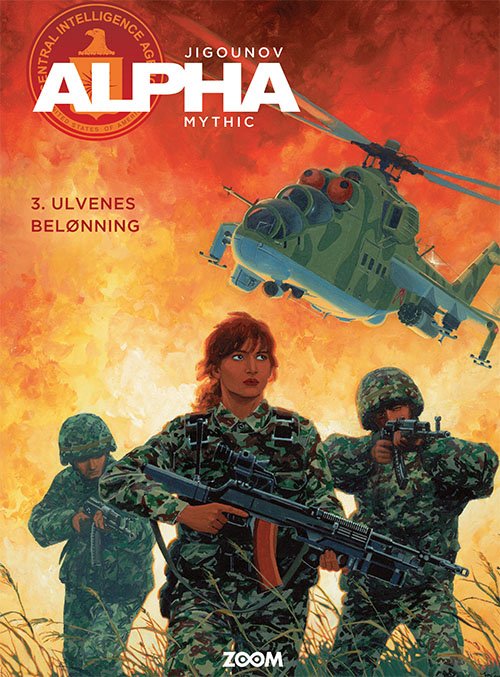 Cover for Jigounov Mytic · Alpha: Alpha 3: Ulvenes belønning (Hæftet bog) [1. udgave] (2023)