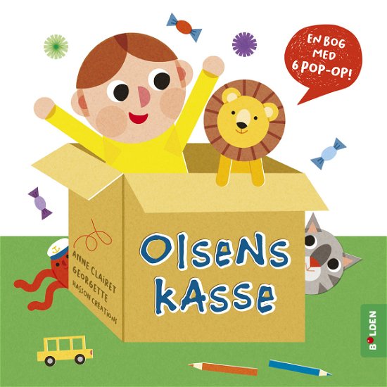 Cover for Anne Clairet · Olsens kasse (Indbundet Bog) [1. udgave] (2019)