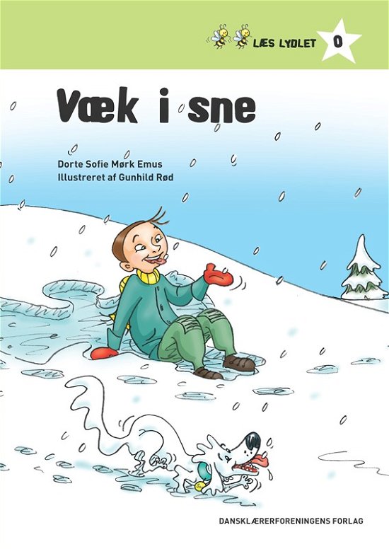Cover for Dorte Sofie Mørk Emus · Læs lydlet. 0 - grøn: Væk i sne (Poketbok) [1:a utgåva] (2016)