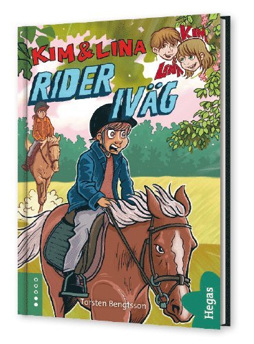 Cover for Torsten Bengtsson · Kim &amp; Lina: Kim och Lina rider iväg (Bound Book) (2016)