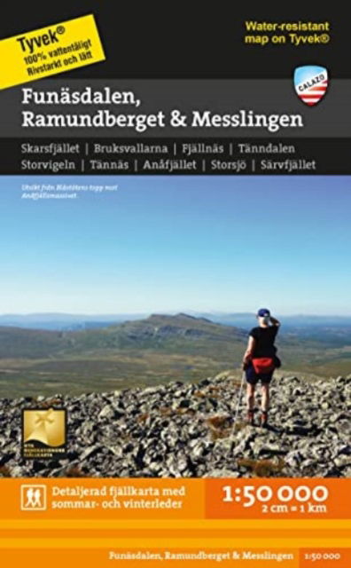 Cover for Fredrik Neregård · Funäsdalen Ramundberget Messlingen 1:50.000 (Schreibwaren) (2021)