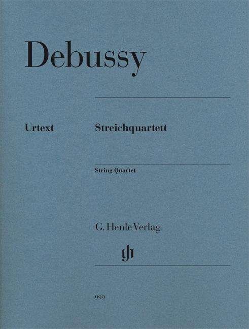 Cover for Debussy · Streichquartett,4Einzelst.HN999 (Bog)
