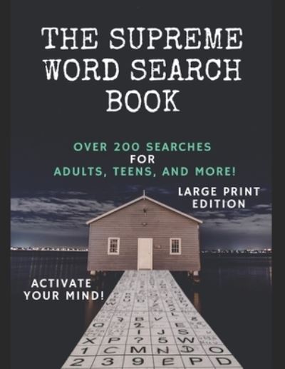 Cover for Marion Cotillard · The Supreme Word Search Book for Adults - Large Print Edition: 200 Cleverly Hidden Word Searches for Adults, Teens, and More (Paperback Book) (2022)