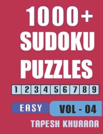 Cover for Tapesh Khurana · 1000+ Sudoku Puzzles (Paperback Book) (2020)