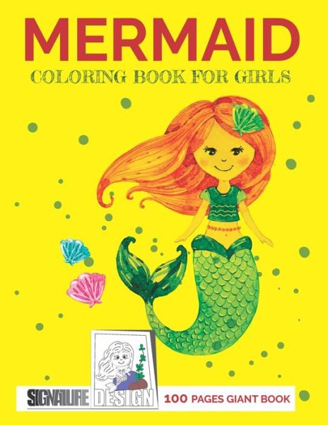 Cover for Signature Design · Mermaid Coloring Book (Paperback Book) (2020)