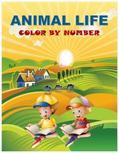 Cover for Piaras O Cionnaoith · Animal Life Color By Number (Taschenbuch) (2021)