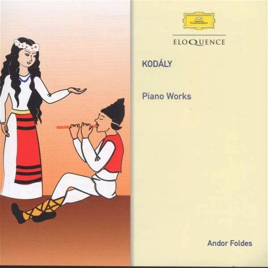 Cover for Andor Foldes · Kodaly: Piano Works (CD) (2014)
