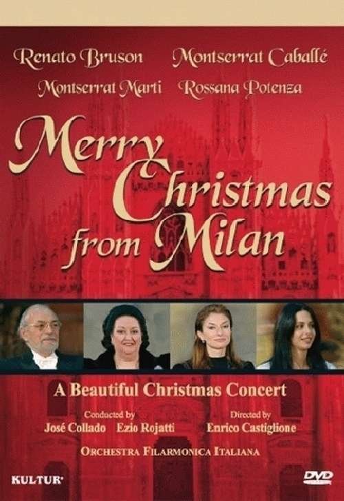 Merry Christmas from Milan - Mascagni / Bruson / Caballe / Marti / Potenza - Elokuva - MUSIC VIDEO - 0032031436992 - tiistai 28. lokakuuta 2008