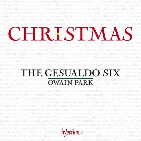 Christmas: The Gesualdo Six / Owain Park - Gesualdo Six / Park - Musique - HYPERION - 0034571282992 - 1 novembre 2019