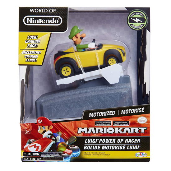 Cover for Jakks · Mario Kart Racers - Luigi Power Up (Toys)