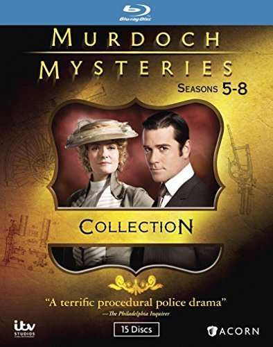 Cover for Murdoch Mysteries Collection 5-8 (Blu-ray) (2016)