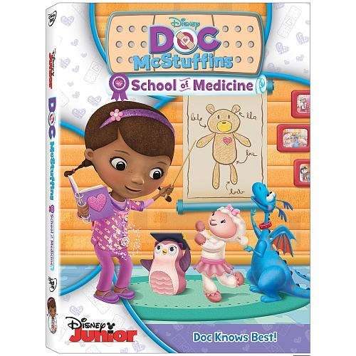 Cover for Doc Mcstuffins: School of Medicine (DVD) (2014)