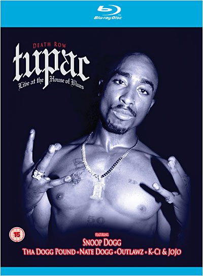 Live at the House of Blues - Tupac - Film - MUSIC VIDEO - 0801213335992 - 1. juni 2010