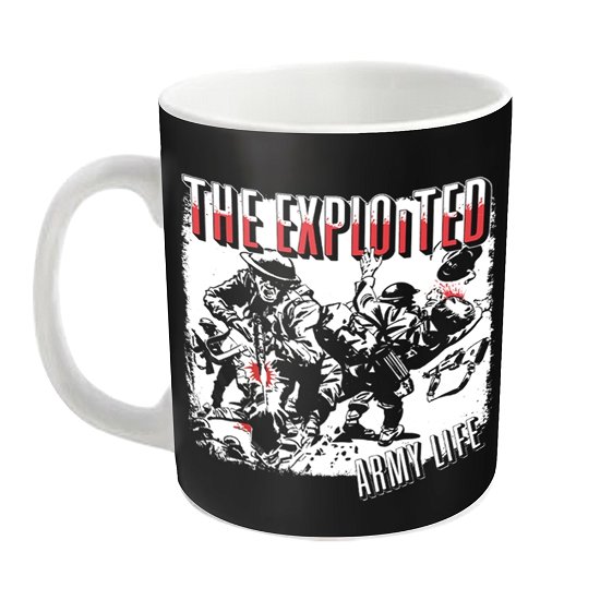 Cover for The Exploited · Army Life (Black) (Mug) (2022)