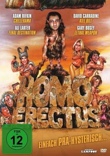 Cover for Rifkin,adam / Carradine,david · Homo Erectus (DVD) (2014)