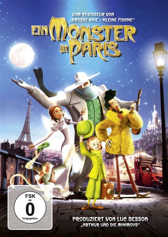 Cover for Ein Monster in Paris (DVD) (2012)