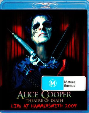 Cover for Alice Cooper · Alice Cooper: Theatre of Death - Live at Hammersmith 2009 [Region B] [Blu-ray] (DVD) (2010)