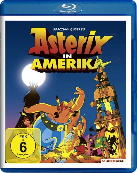 Cover for Asterix In Amerika (Blu-ray) (2014)