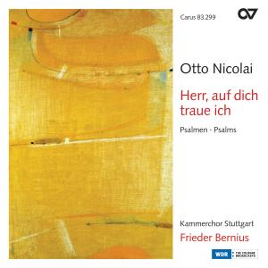 Cover for O. Nicolai · Herr, Auf Dich Traue Ich (CD) (2012)