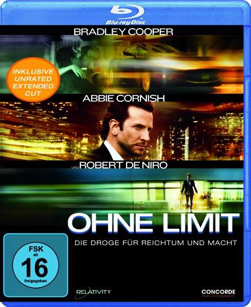 Ohne Limit - Cooper,bradley/de Niro,robert - Films - Aktion Concorde - 4010324037992 - 8 septembre 2011