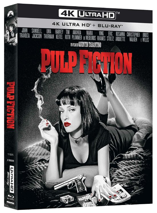 Cover for Pulp Fiction (4k Ultra Hd+blu- · Pulp Fiction (4K Uhd+Blu-Ray) (Blu-ray) (2023)