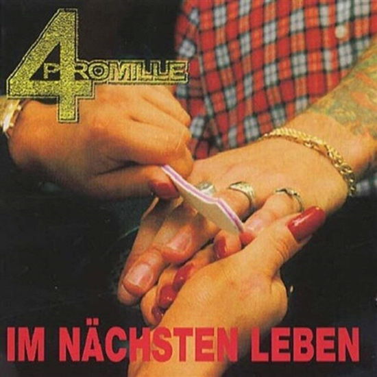 Cover for 4 Promille · Im Nächsten Leben (Yellow / Black Marbled Vinyl) (LP) (2024)