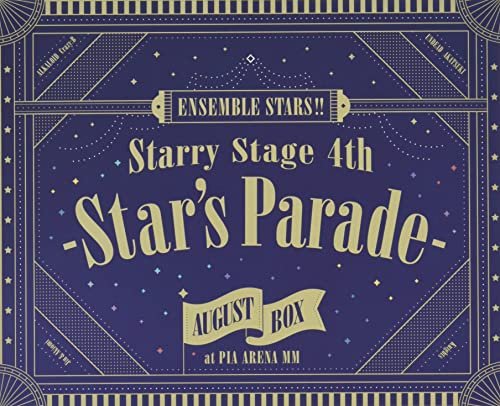 Cover for (Various Artists) · Ensemble Stars!! Starry Stage 4th -star's Parade-august Box Ban (MBD) [Japan Import edition] (2022)