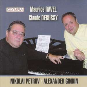 Cover for Petrov Nikolai · Alexander Gindin - Ravel - Debussy (CD)