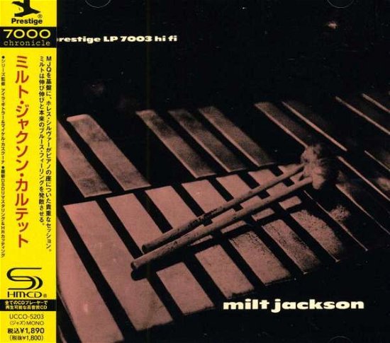 Cover for Milt Jackson · Milt Jackson Quartet (CD) [Remastered edition] (2013)