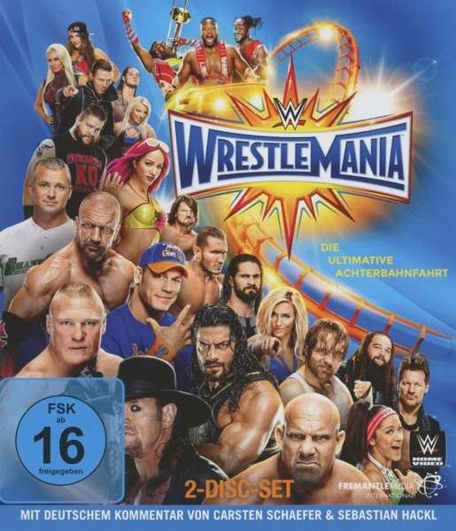 Cover for Wwe · Wwe: Wrestlemania 33 (Blu-ray) (2017)