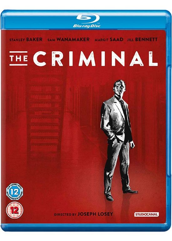 Cover for Joseph Losey · The Criminal (Blu-ray) (2019)