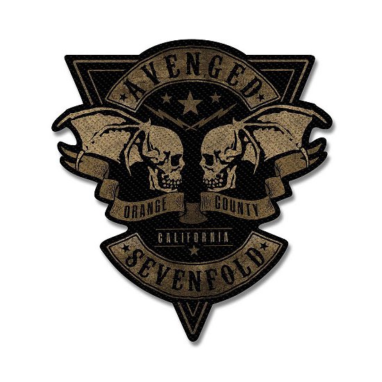 Cover for Avenged Sevenfold · Avenged Sevenfold Standard Patch: Orange County Cut-Out (Loose) (Patch) (2019)