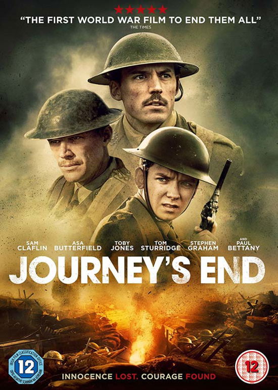 Journeys End - Journey's End - Elokuva - Lionsgate - 5055761911992 - maanantai 4. kesäkuuta 2018