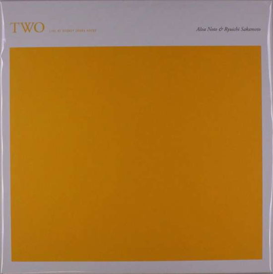 Two - Alva Noto & Ryuichi Sakamoto - Musik - NOTON - 5056163017992 - 10. juli 2020