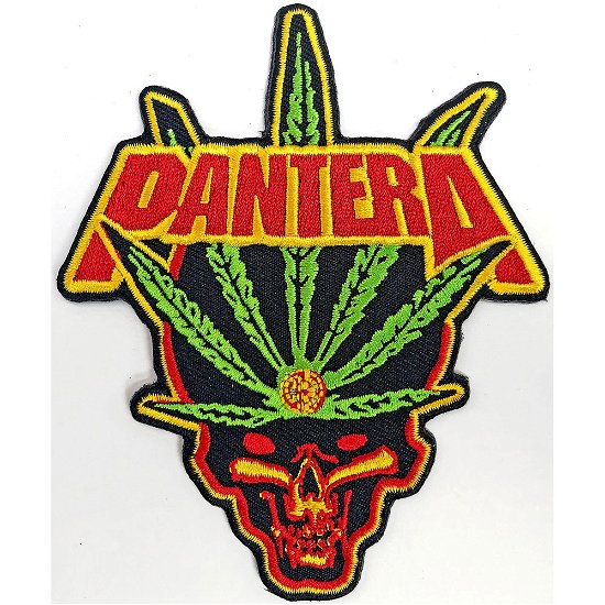 Cover for Pantera · Pantera Standard Patch: Leaf Skull (Patch)